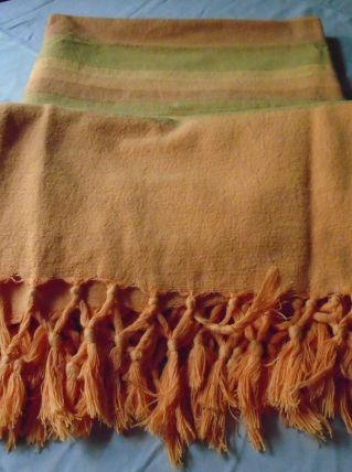 Plaid en coton tressé