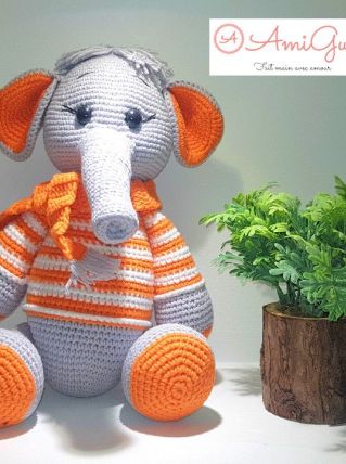 Jouet Peluche en crochet amigurumi (fait main)