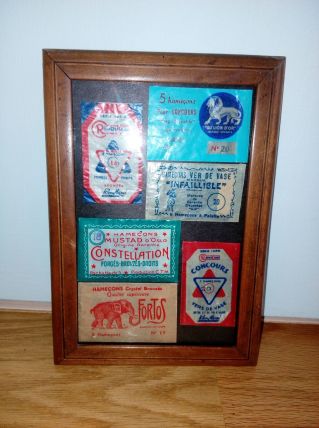 Petit cadre décoratif pour amateur de pêche