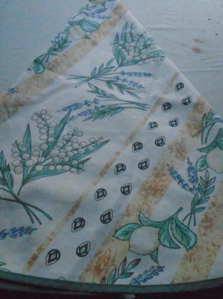 Nappe ronde anti tache