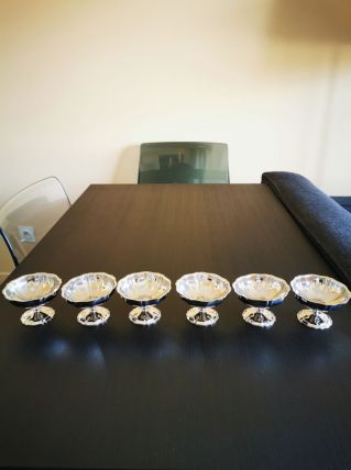 Lot de 6 coupelles à glace 