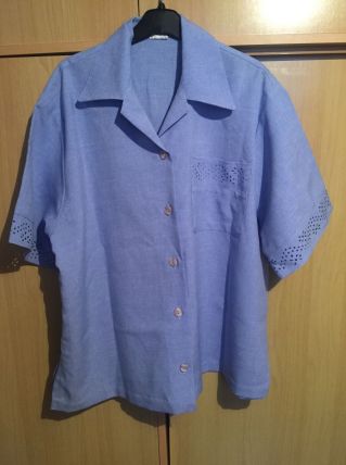 Chemisier femme manches courtes