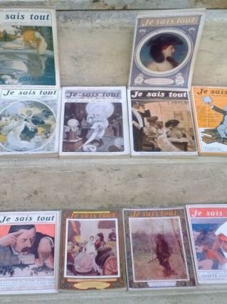 Lot de magazine "je sait tout"