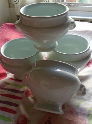 4 bols à bouillon