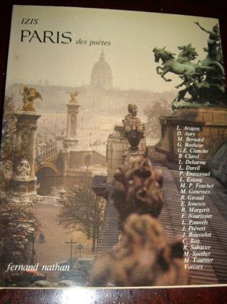 Livre grand format broché -"Paris des poètes" par Izis