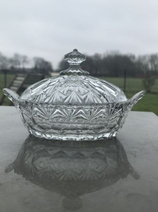 cloche a gateau et beurrier vintage 