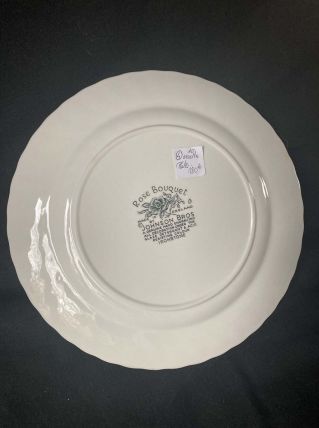 10 Assiettes Plates - Johson Bros