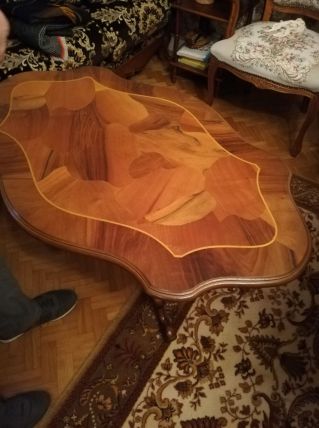 Table basse en bois massif 