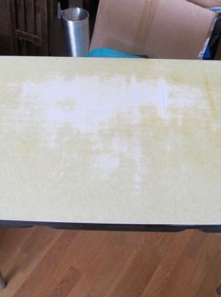 table en formica vintage