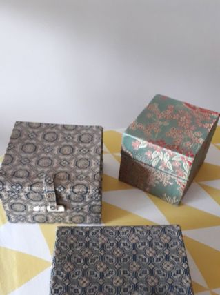Lot de 3 boîtes chinoises