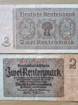 Billet de banque Allemand 1937