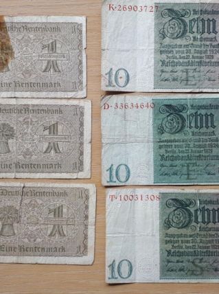 Billets de banque Allemand