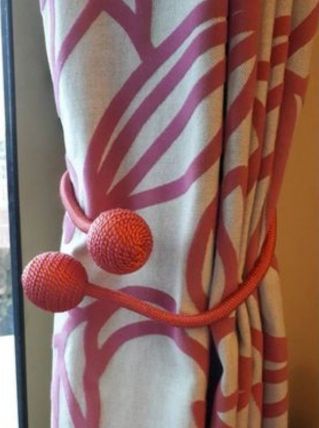 Paire embrase pour rideaux