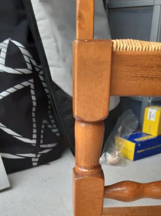 Lot de 6 Chaises bois massif