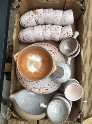 Vaisselle vintage grès