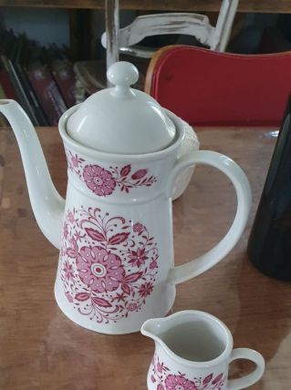 Lot théière pot à lait