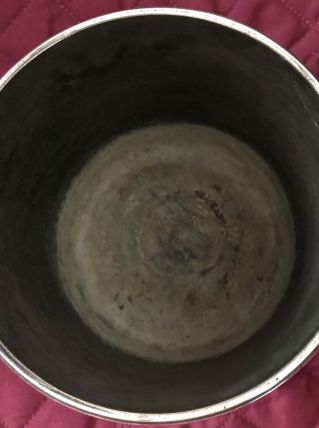 saut à champagne en argent