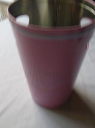 Sceau en métal laqué