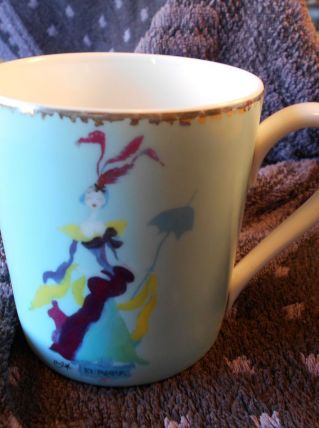 CHRISTIAN LACROIX MUG LES 5 CONTINENTS 