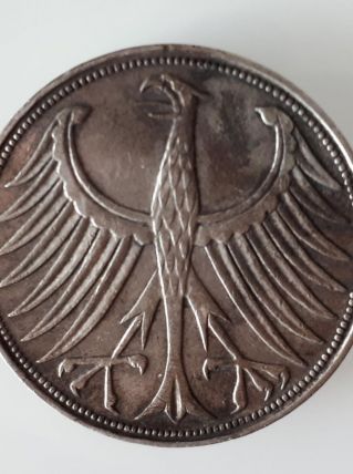 Pièce de 5 Deutschmark 1951