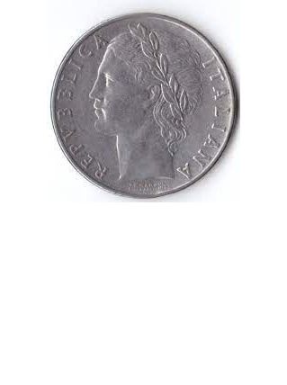 Pièce de 100 Lires Italiennes 1958