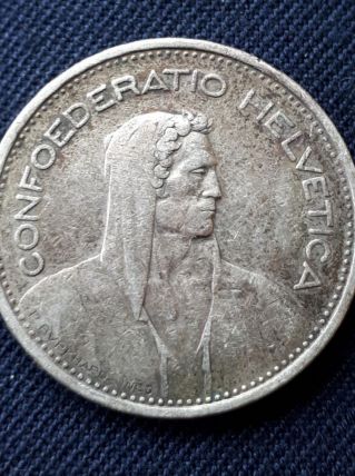 Monnaie Suisse 5 Frs 1932