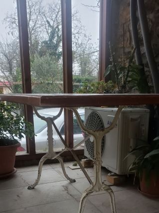 Table intérieur ou extérieur carrelée 