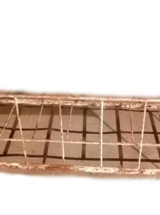 Lit d'enfant en fer forgé