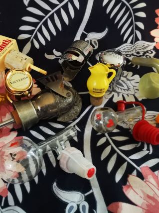 LOT ANCIENS BEC-VERSEURS de boissons Bistrot