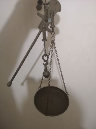 BALANCE régule &amp; cuivre décorative 