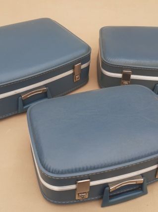 3 Valises de Voyage Vintage