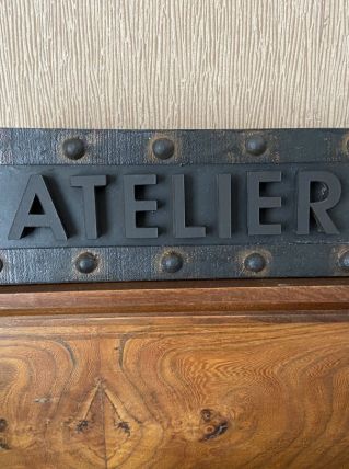 Atelier plaque décoration 