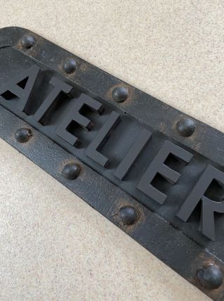 Atelier plaque décoration 