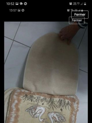 Tapis WC et salle de bain