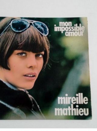 45 tours collection Mireille Mathieu-Mon amour impossible