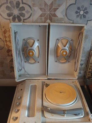 Platine valise avec 2 enceintes