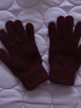 Gants FEMME  TU en laine velours