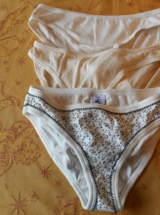 PETIT BATEAU COULOTTES 3 NEUF VINTAGE T 14 ANS OU 36