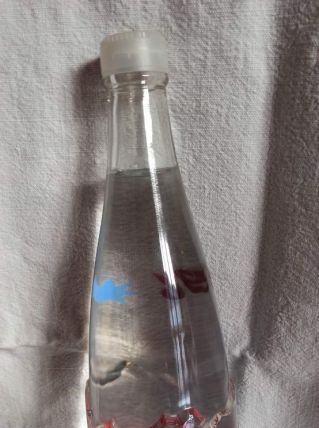 Bouteille Evian sérigraphie pleine 1l année 1996