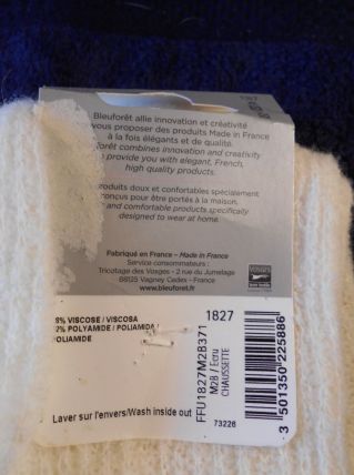 BLEUFORET CHAUSSETTES HAUTES VINTAGE T 36