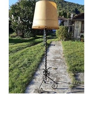 Lampe en fer forge