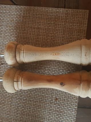 moulin a poivre/sel  hauteur 25cm