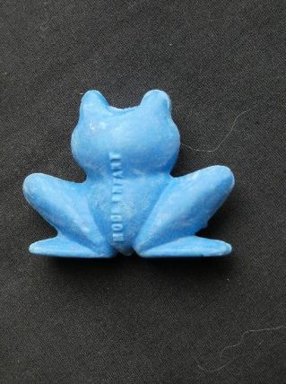 figurine publicitaire Rainett annnées 60 bleue