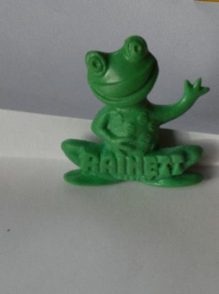 figurine publicitaire Rainett annnées 60 bras levé