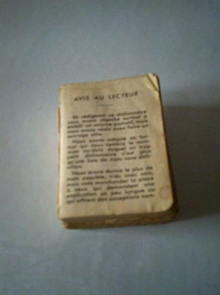Mini Dictionnaire
