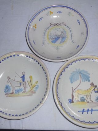 Assiettes déco Dont une offerte car félée