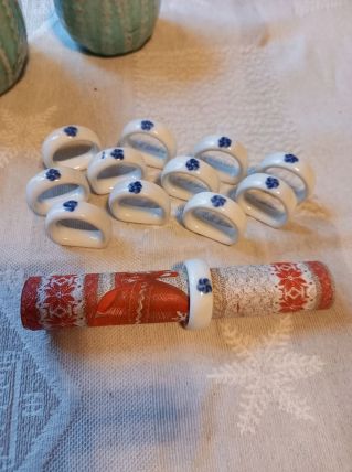 12 ronds de serviettes 