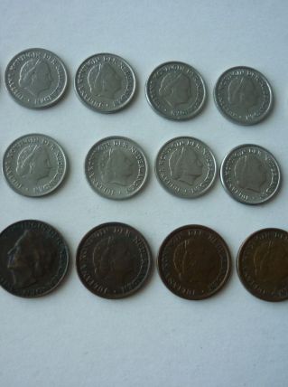 Lot 18 Anciennes Pièces de Monnaies Nederland