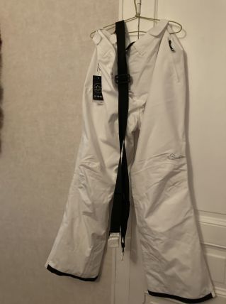 PANTALON SKI  FEMME NEUF BLANC  46