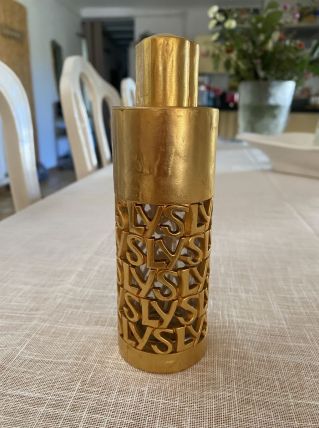 Etui VAPO Yves st Laurent en métal doré 